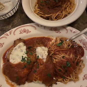 Maggiano's - Chicken Parmesan ... and Spaghetti & Meatballs - Italian Near Me - Springfield, Virginia