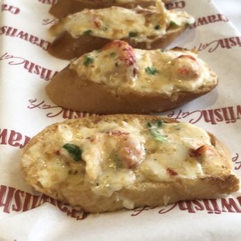 Crawfish Cafe - Crawfish Cheese Bread - Seafood Near Me - Houston, Texas