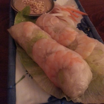 King Wah Asian Food - Thai spring rolls with peanut sauce. - Chinese Near Me - Firestone, Colorado