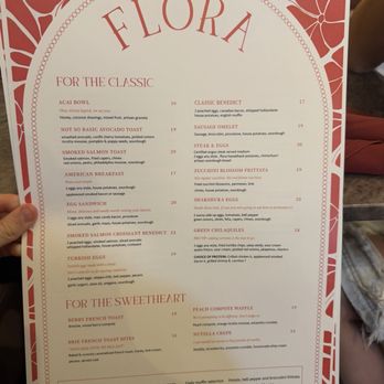 Flora - Menu - Breakfast & Brunch Near Me - San Diego, California Flora - Menu - Breakfast & Brunch Near Me - San Diego, California