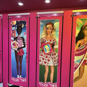 Truck Yard - Barbie bathroom stalls - Food Trucks Near Me - Oklahoma City, Oklahoma