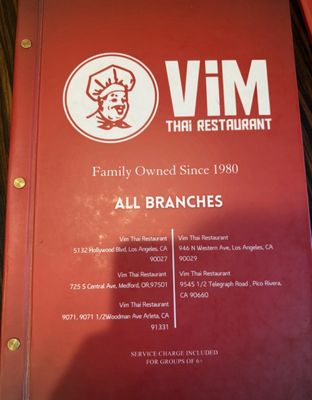 Menu photo 4 Vim Thai Restaurant Pico Rivera, CA Menu photo 4 Vim Thai Restaurant Pico Rivera, CA