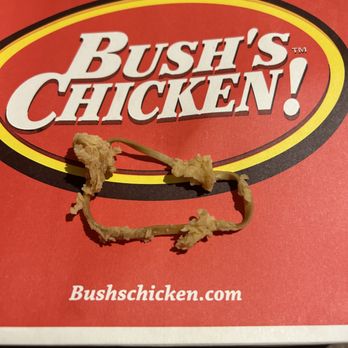 Bush's Chicken - Deep-fried rubber band in my chicken - Chicken Wings Near Me - Andrews, Texas