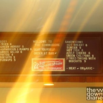 The Commodore - Food Menu - Bars Near Me - Brooklyn, New York The Commodore - Food Menu - Bars Near Me - Brooklyn, New York
