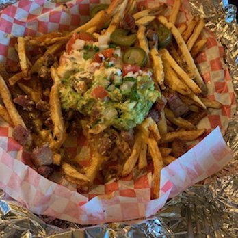 Westlane Brewing - Brisket fries - Breweries Near Me - Tehachapi, California
