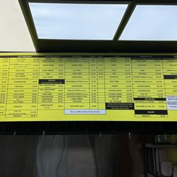 Roast Beef & Seafood - Menu