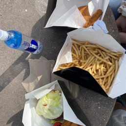 Burgers and fries screwed up order