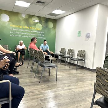Quest Diagnostics - Nice Waiting Area - Laboratory Testing Near Me - Delray Beach, Florida Quest Diagnostics - Nice Waiting Area - Laboratory Testing Near Me - Delray Beach, Florida