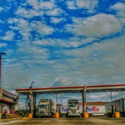 Mr. Fuel Travel Center - ©trucker kev the paid tourist 2019 a heavy contrast. saturation edit. giving a painting like look :-)
