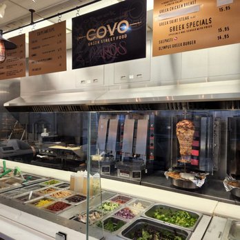 Covo - a buffet with a variety of food items - Mediterranean Near Me - Bolingbrook, Illinois