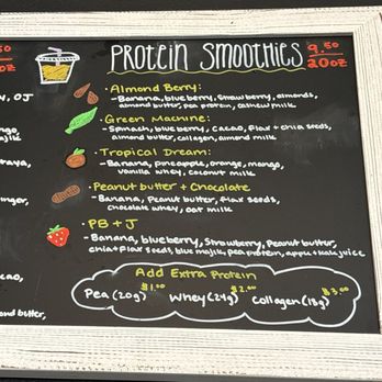 Greenleaf Juice - Protein menu - Juice Bars & Smoothies Near Me - Portland, Oregon Greenleaf Juice - Protein menu - Juice Bars & Smoothies Near Me - Portland, Oregon