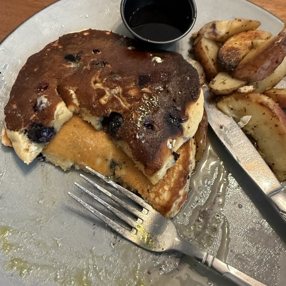 Clear Sky Cafe - I flipped the top cake to make sure what I was tasting - New American Near Me - Clearwater, Florida Clear Sky Cafe - I flipped the top cake to make sure what I was tasting - New American Near Me - Clearwater, Florida