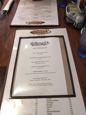 Menu photo 6 Hollywood Beach Cafe Oxnard, CA