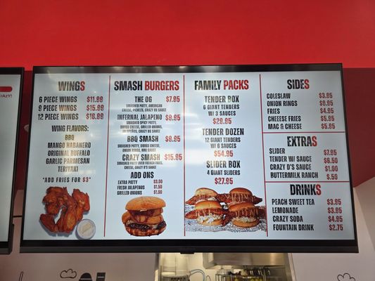 Menu photo 2 Crazy D’s Hot Chicken Las Vegas, NV