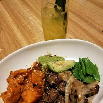 True Food Kitchen - Ancient Grains Bowl with Steak - New American Near Me - Boca Raton, Florida