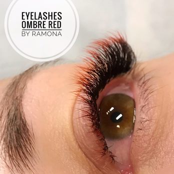 Beauty Evolve by Ramona - Eyelashes ombre red - Eyelash Service Near Me - Arlington, Virginia Beauty Evolve by Ramona - Eyelashes ombre red - Eyelash Service Near Me - Arlington, Virginia