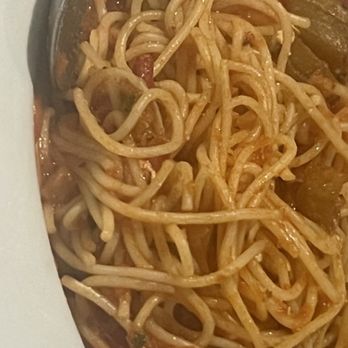 Tony And Luigis - Angel Hair with Spicy Marinara - Italian Near Me - Georgetown, Texas Tony And Luigis - Angel Hair with Spicy Marinara - Italian Near Me - Georgetown, Texas