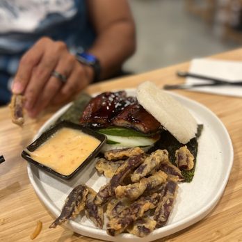Kyuramen - Cherry Hill - K5. Eel Avocado Rice Burger - Ramen Near Me - Cherry Hill, New Jersey Kyuramen - Cherry Hill - K5. Eel Avocado Rice Burger - Ramen Near Me - Cherry Hill, New Jersey