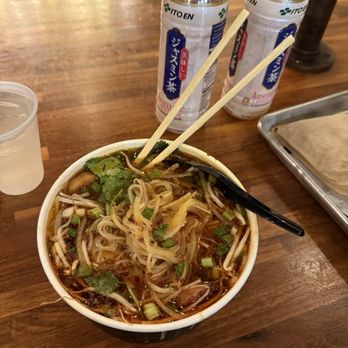 Roll Play - Shrimp pho with spicy broth - Vietnamese Near Me - Vienna, Virginia Roll Play - Shrimp pho with spicy broth - Vietnamese Near Me - Vienna, Virginia