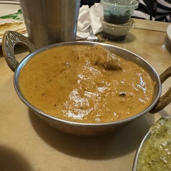 Yak The Kathmandu Kitchen - Chicken Korma with 4 cubes of chicken and blah flavor - Indian Near Me - Mobile, Alabama