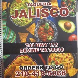 Taqueria Jalisco - To go and restaurant phone number 210-418-5066