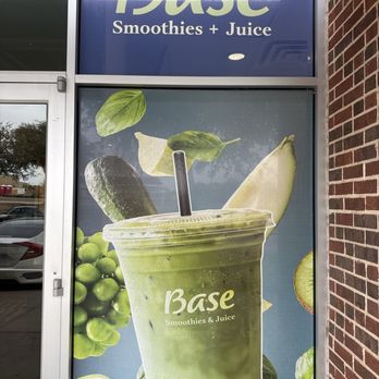 Base Smoothies + Juice - Big advertisement - Juice Bars & Smoothies Near Me - Allen, Texas