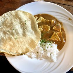 Joseph McHughs - Chicken curry. Yummy!