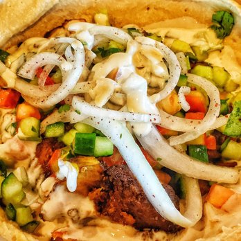 Naf Naf Grill - Chicken shawarma with rice bowl. - Middle Eastern Near Me - Lincolnshire, Illinois