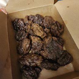 Black and hard as rock boneless wings Black and hard as rock boneless wings