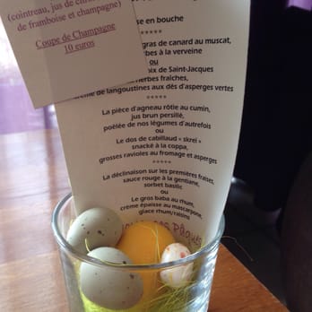 L'Authentique - The Easter menu - French Near Me - Montpellier, 34