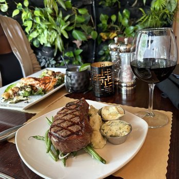 Bone and Broth - *Chop Shop Private Reserve Steak. To pair with the delicious steak was the Cabernet Sauvignon, Sean Minor, North Coast, CA - Gastropubs Near Me - Asheville, North Carolina Bone and Broth - *Chop Shop Private Reserve Steak. To pair with the delicious steak was the Cabernet Sauvignon, Sean Minor, North Coast, CA - Gastropubs Near Me - Asheville, North Carolina