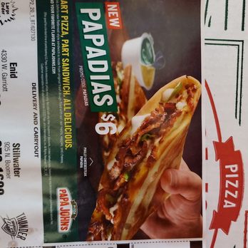 Papa Johns Pizza - This is what I ordered . - Pizza Near Me - Enid, Oklahoma Papa Johns Pizza - This is what I ordered . - Pizza Near Me - Enid, Oklahoma