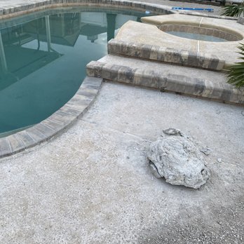 Bella Construction & More - Asked for another $3000 to put coping on 1 side and left if like that - Masonry/Concrete Near Me