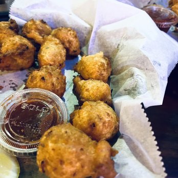 Lazy Flamingo - Pop 'Em: (Conch Fritters) - Seafood Near Me - Sanibel, Florida