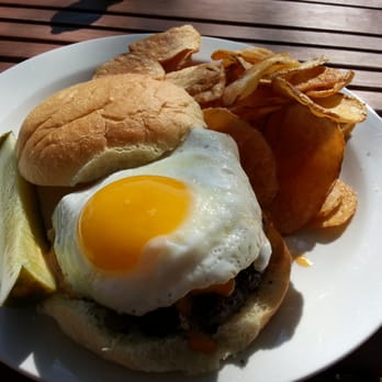 The Bay - Bay Burger with house made potato chips - New American Near Me - Milwaukee, Wisconsin The Bay - Bay Burger with house made potato chips - New American Near Me - Milwaukee, Wisconsin