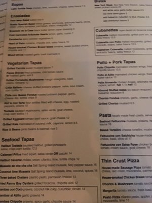 Menu photo 6 The Tapa Bar Victoria, BC Menu photo 6 The Tapa Bar Victoria, BC