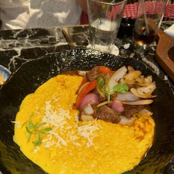 CVI.CHE 105 - Risotto Y Lomo Saltado - Seafood Near Me - Miami Beach, Florida CVI.CHE 105 - Risotto Y Lomo Saltado - Seafood Near Me - Miami Beach, Florida