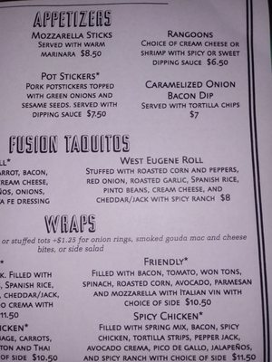 Menu photo 5 Chambers Grill & Taphouse Eugene, OR