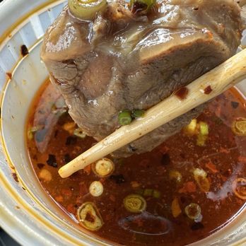 Old Taro - Spicy beef combo noodles - Taiwanese Near Me - Fremont, California