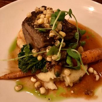 BrickHouse 737 - Braised short rib with horseradish mashed potato. - New American Near Me - Ouray, Colorado BrickHouse 737 - Braised short rib with horseradish mashed potato. - New American Near Me - Ouray, Colorado