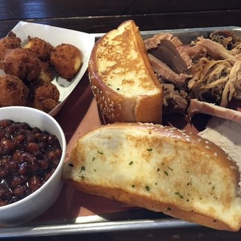 City Barbeque - Sampler with turkey breast, pulled pork, brisket, sausage & 2 sides. Everything was fresh, hot & AMAZINGLY delicious! - Barbeque Near Me - Beavercreek, Ohio City Barbeque - Sampler with turkey breast, pulled pork, brisket, sausage & 2 sides. Everything was fresh, hot & AMAZINGLY delicious! - Barbeque Near Me - Beavercreek, Ohio