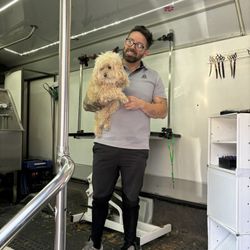 Dashing Pet Grooming - Belle ran right up to him
