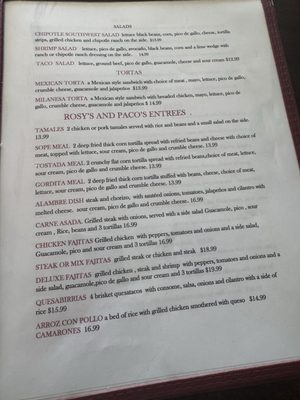 Menu photo 4 Rosy's Cakes & Paco's Tacos Saint Peters, MO Menu photo 4 Rosy's Cakes & Paco's Tacos Saint Peters, MO