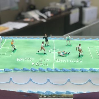 Pink Elephant Bakery - Tres Leches -Soccer theme - Bakeries Near Me - San Jose, California