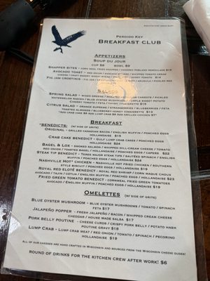 Menu photo 4 Perdido Key Breakfast Club Pensacola, FL