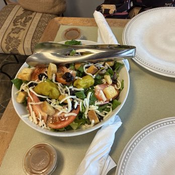 Leona's Cucina - House salad Sz small. Yum! - Sicilian Near Me - Jacksonville, Florida Leona's Cucina - House salad Sz small. Yum! - Sicilian Near Me - Jacksonville, Florida