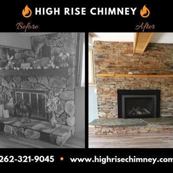 High Rise Chimney - We specialize in fireplace refacing, chimney and fireplace repairs, chimney relining, converting wood burning to gas logs, AND MORE!! - Chimney Sweeps Near Me High Rise Chimney - We specialize in fireplace refacing, chimney and fireplace repairs, chimney relining, converting wood burning to gas logs, AND MORE!! - Chimney Sweeps Near Me