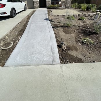 J Garcia Concrete - Stamped concrete walkway - Masonry/Concrete Near Me