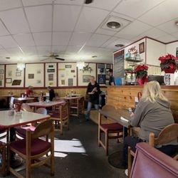 Simple clean restaurant.