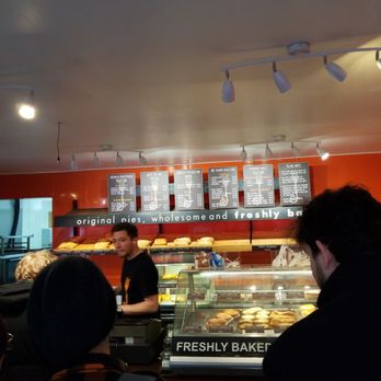 The Piemaker - Food is warm and decent. Employee pictured is not the most friendly individual. Food goes quick and takes a bit to come back into stock. - Fast Food Near Me - Edinburgh, EDH